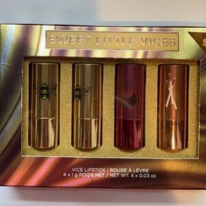 Vice Lipstick Set — Gold & Berry Shades